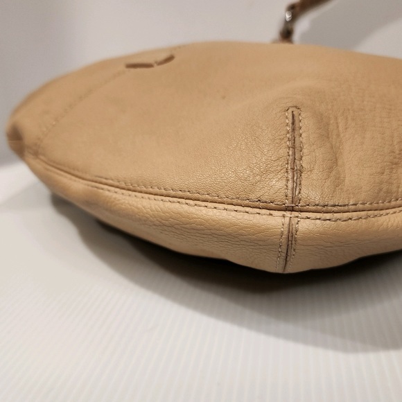 Ralph Lauren Indian Cove Soft Genuine Pebbled Leather Large Hobo/Shoulder Bag - Picture 12 of 15
